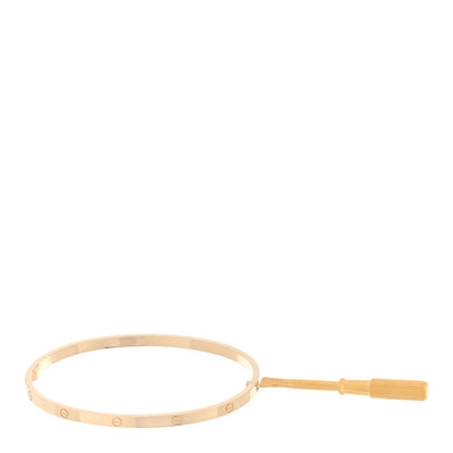Cartier 18K Yellow Gold Small LOVE Bracelet 20 4 of 5
