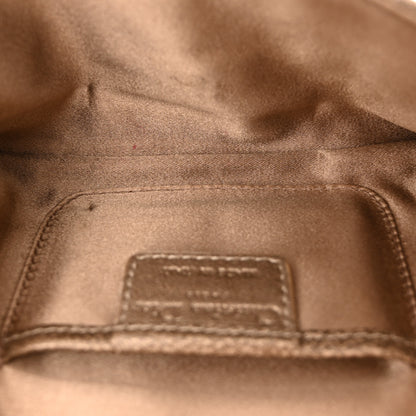 Christian Dior Lambskin Cannage Lady Dior Chain Clutch Bronze 6 of 12