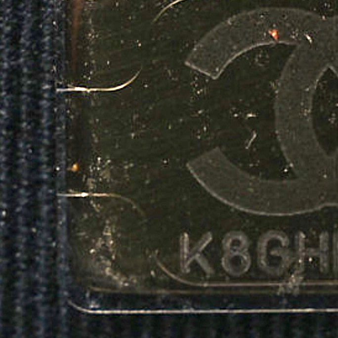 Caviar Quilted Chain CC Wallet On Chain WOC Black