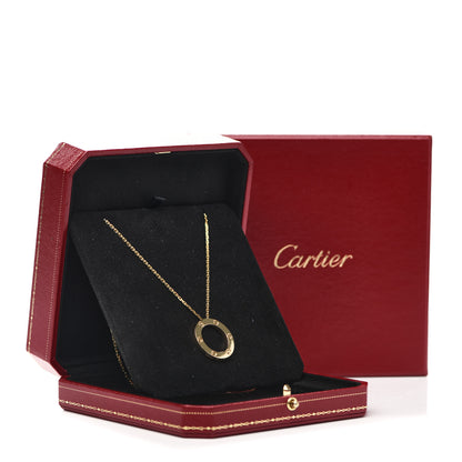 Cartier 18K Yellow Gold LOVE Pendant Necklace 5 of 6