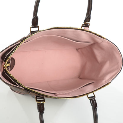 Louis Vuitton Damier Ebene Caissa Tote PM Rose Ballerine 5 of 8