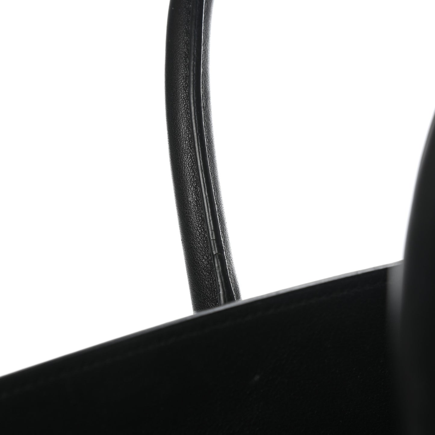 Calfskin Small Sac De Jour Black