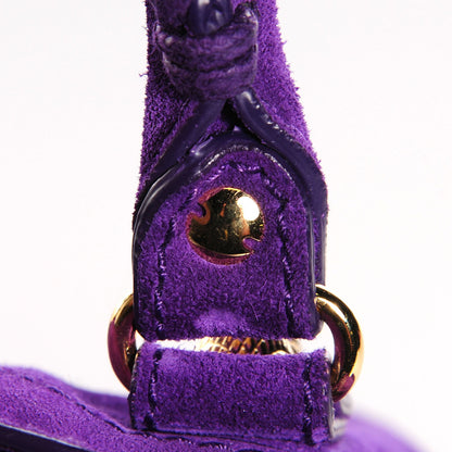 Balenciaga Baby Daim Suede Giant 12 Gold Hardware Mini City Ultraviolet 6 of 14