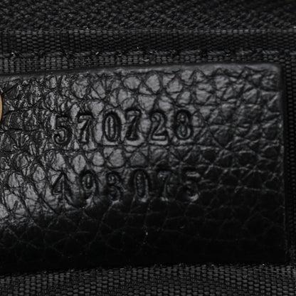 Gucci Grainy Calfskin Zumi Pouch Black 8 of 8
