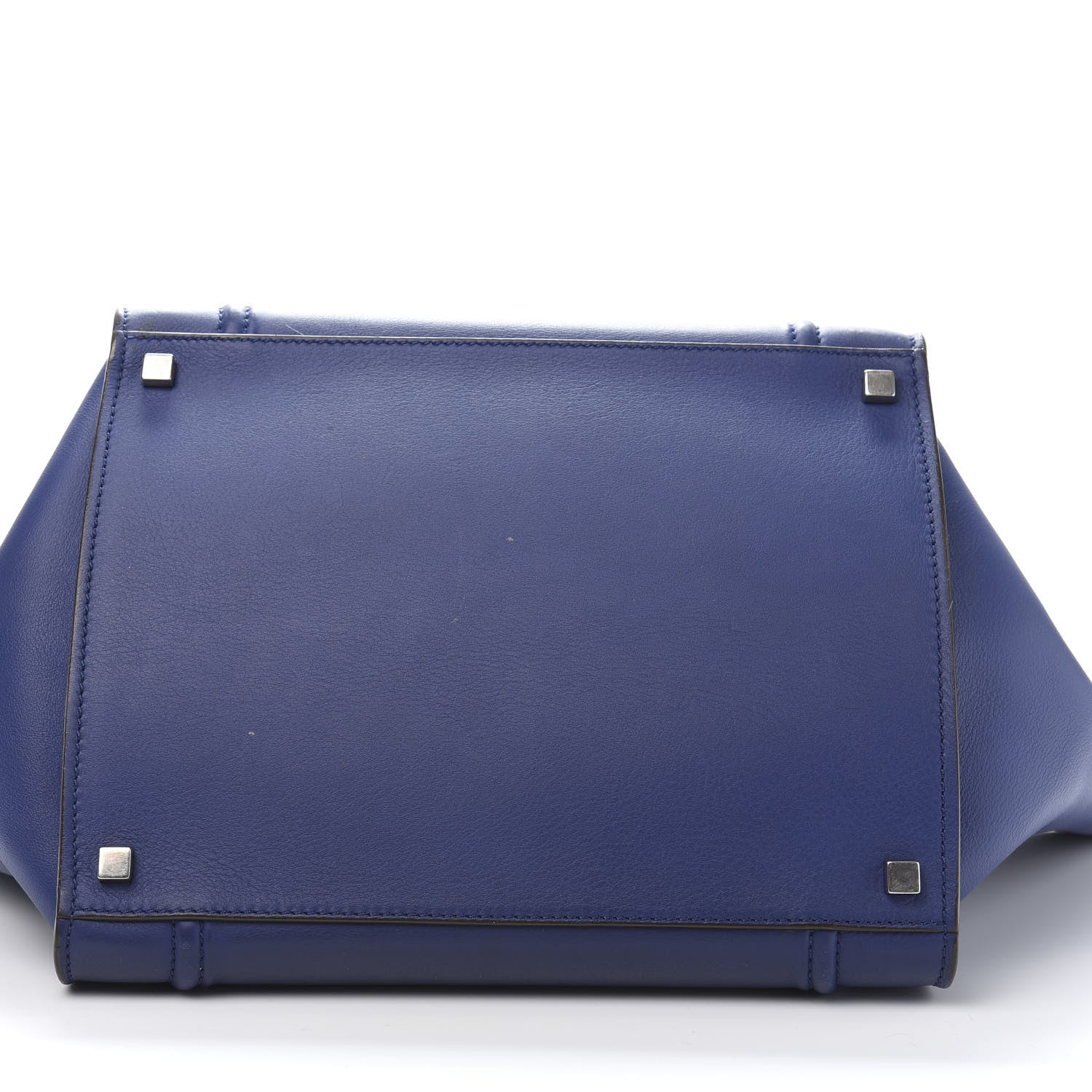 Celine Supple Calfskin Medium Phantom Luggage Indigo 10 of 12