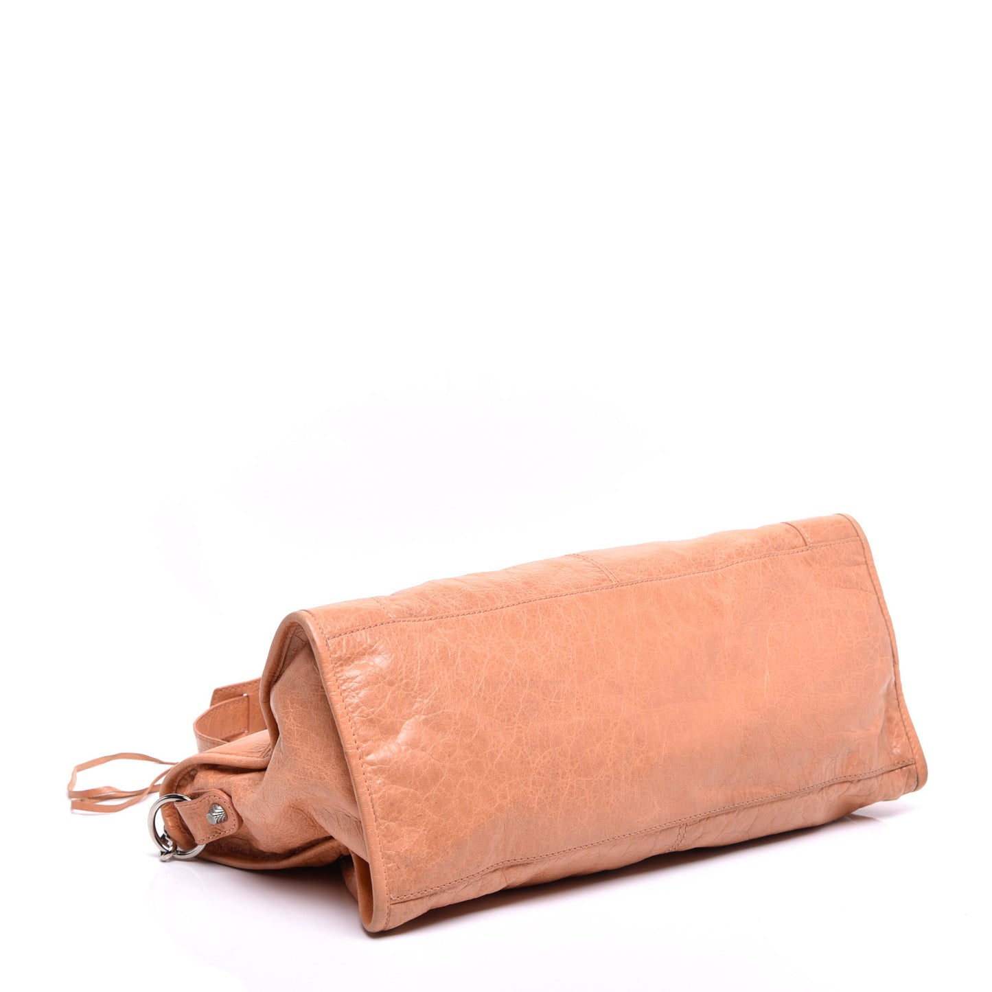 Agneau Giant 12 Silver Hardware Part Time Rose Blush
