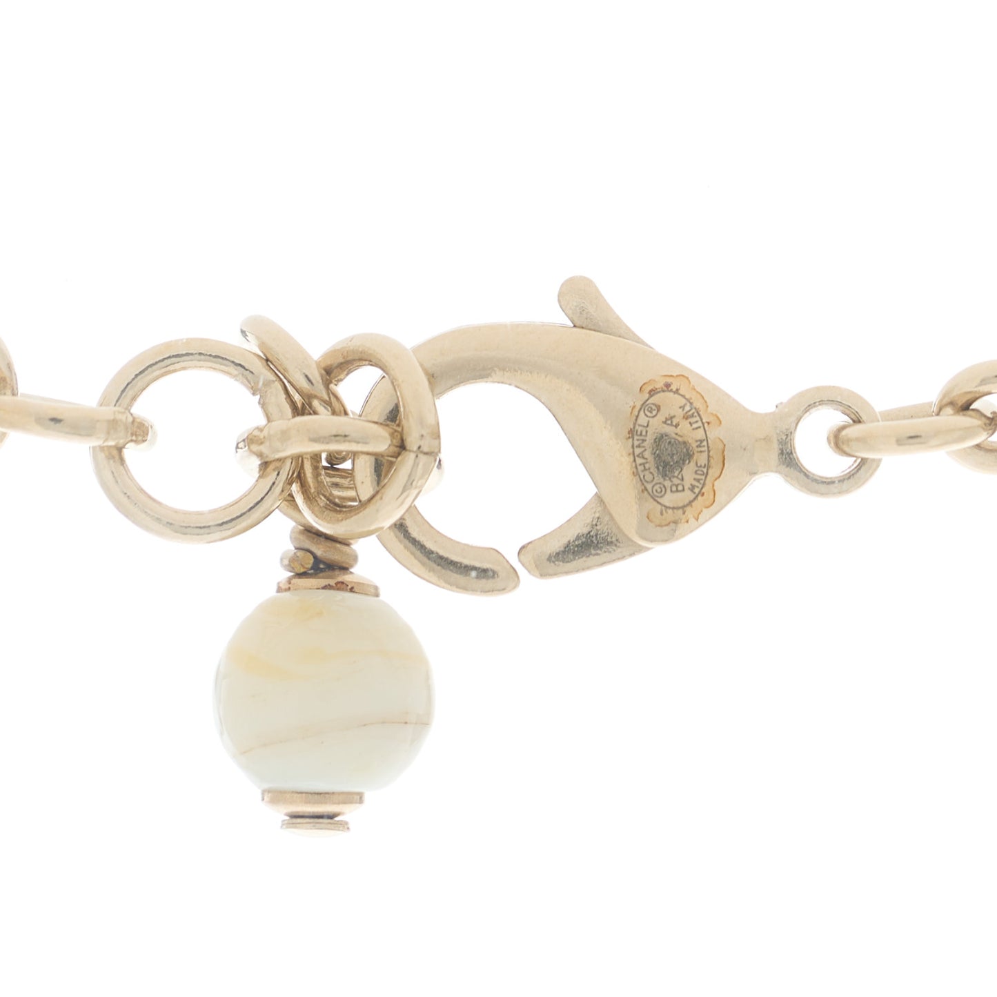 Crystal CC Drop Necklace