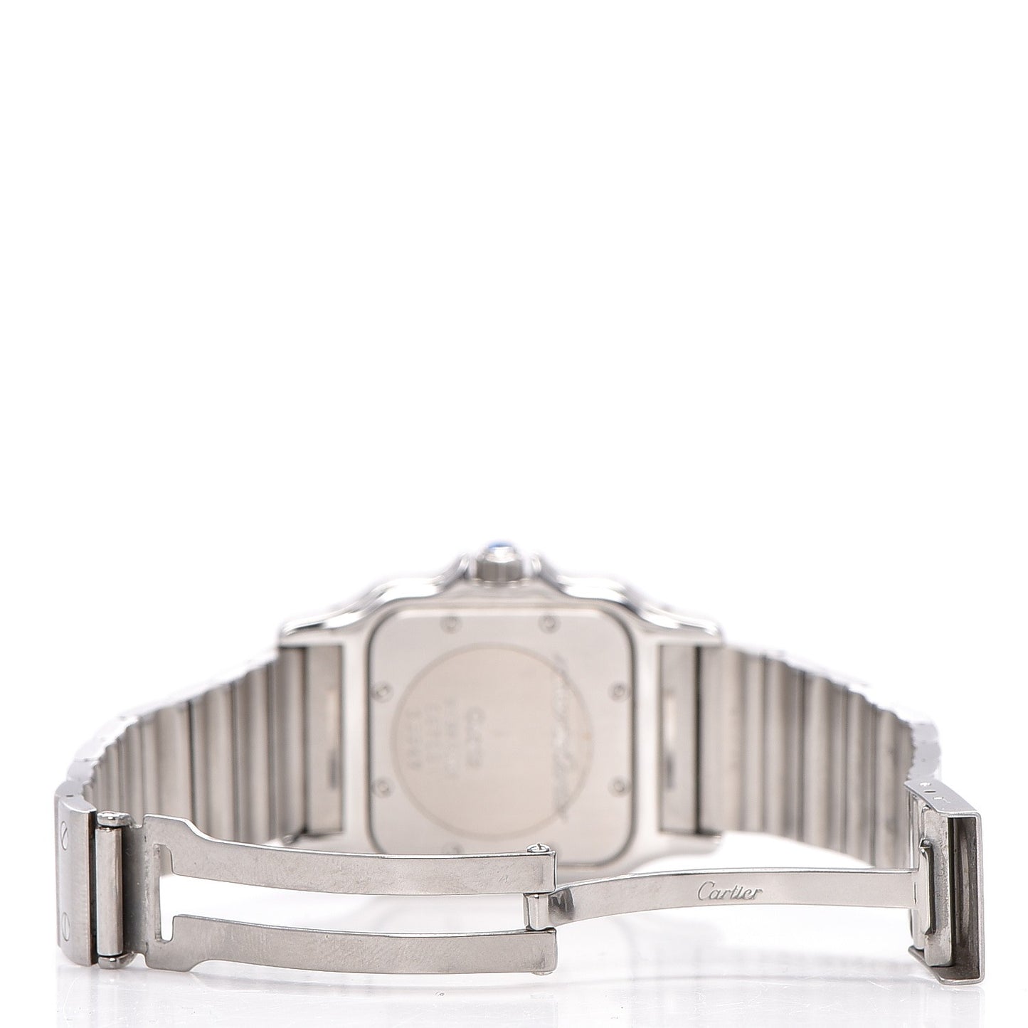 Stainless Steel 29mm Santos De Galbee Quartz Watch