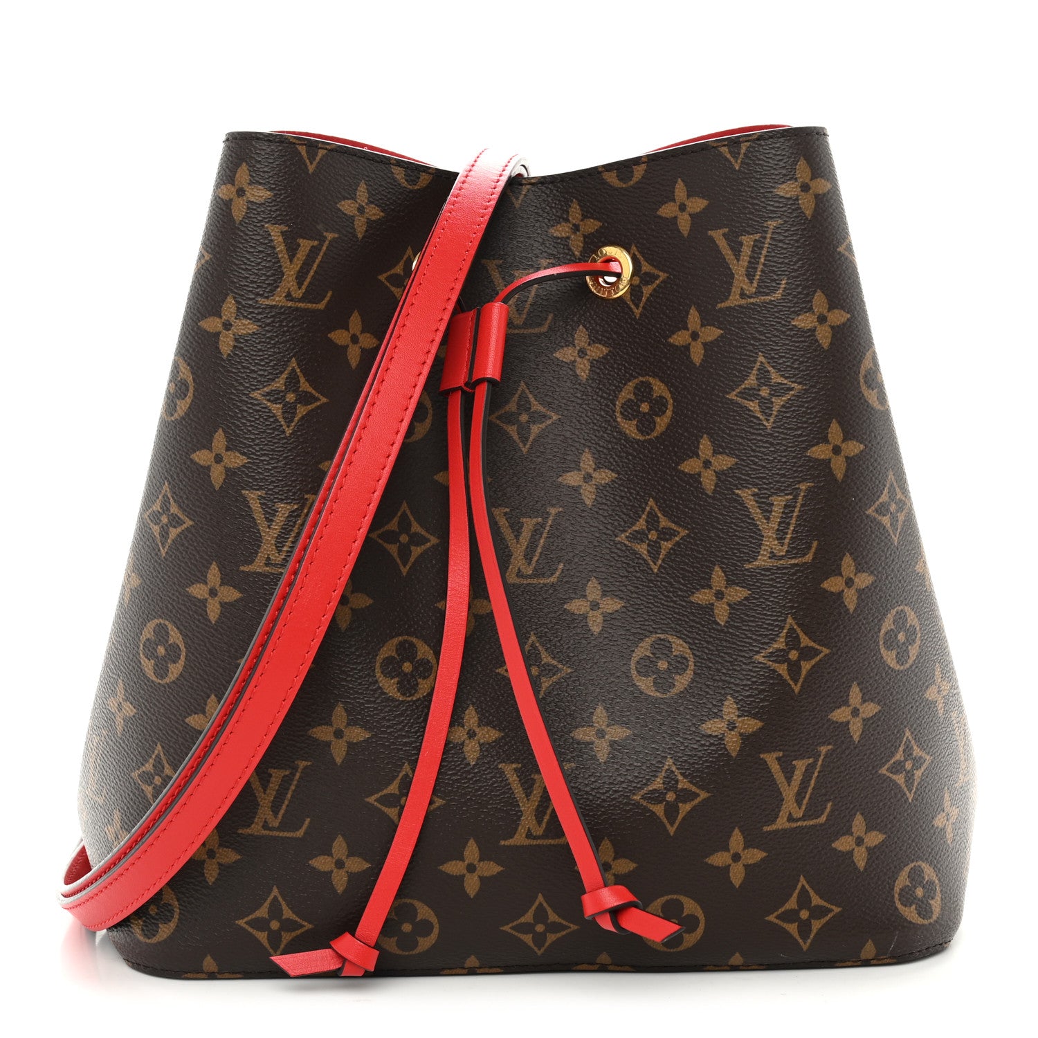Louis Vuitton Monogram Neonoe MM Coquelicot 1 of 9