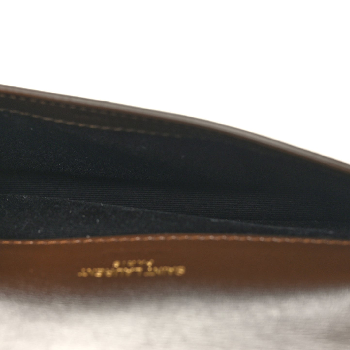 Smooth Calfskin Monogram Phone Holder Crossbody Brick