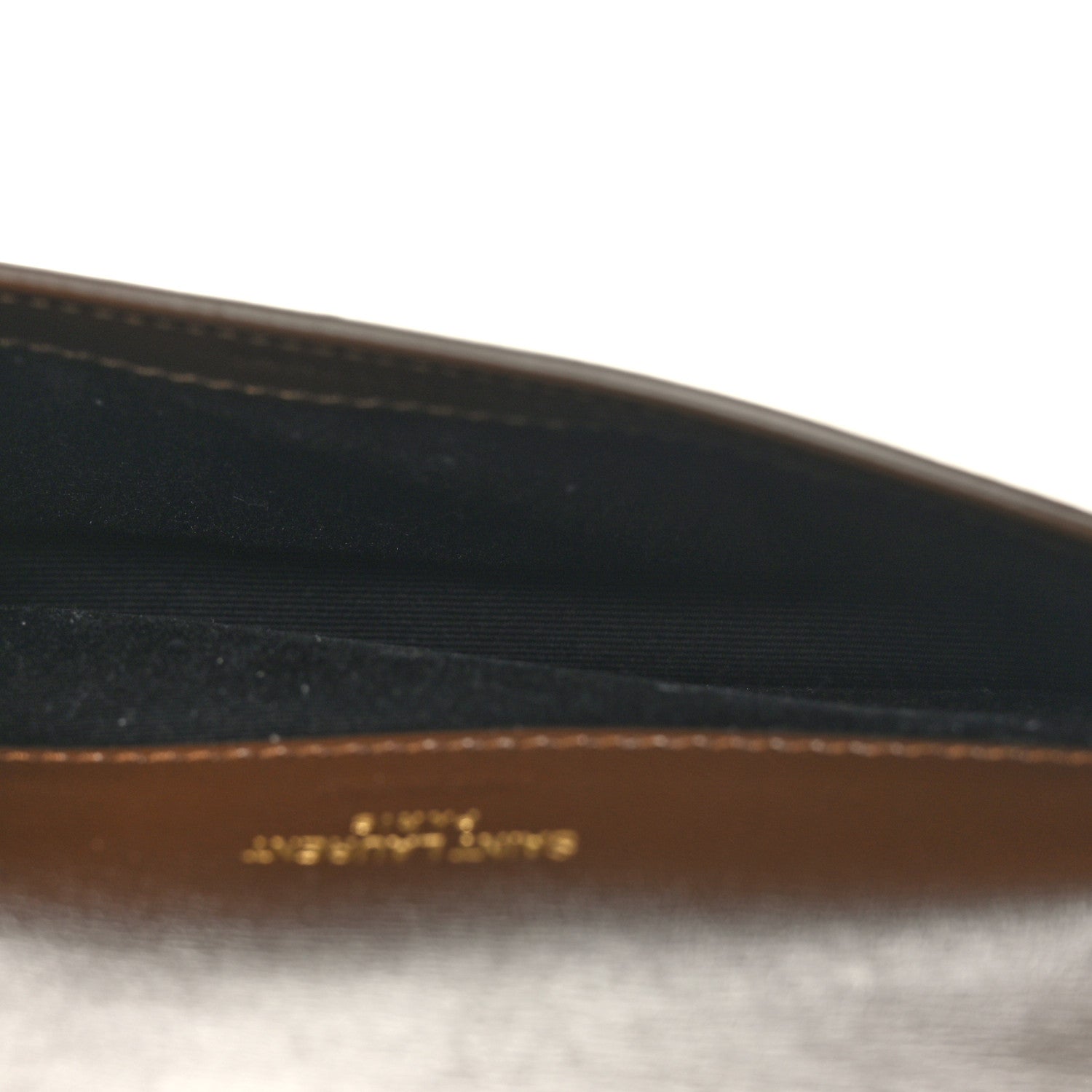 Saint Laurent Smooth Calfskin Monogram Phone Holder Crossbody Brick 5 of 10