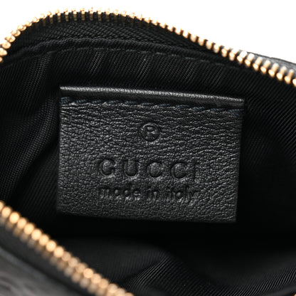 Gucci Guccissima Key Case Black 6 of 7