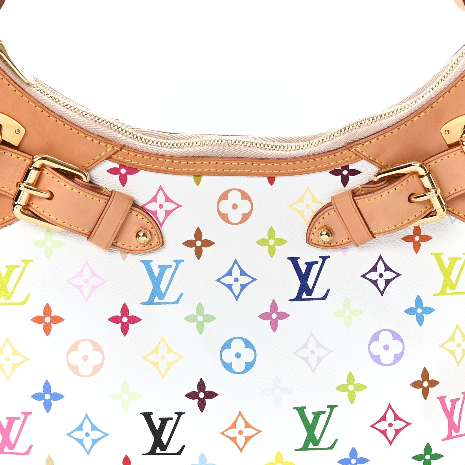 Louis Vuitton Monogram Multicolor Greta White 7 of 9
