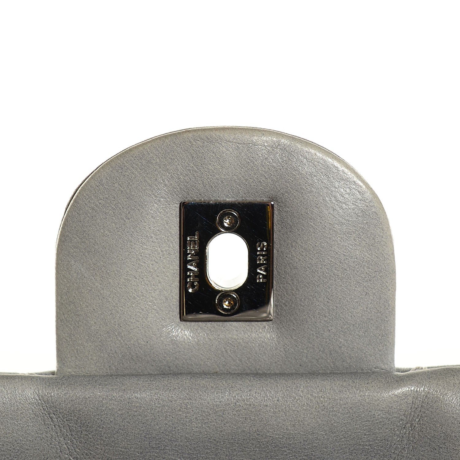 Chanel Lambskin Quilted Maxi Single Flap Light Blue 6 of 8