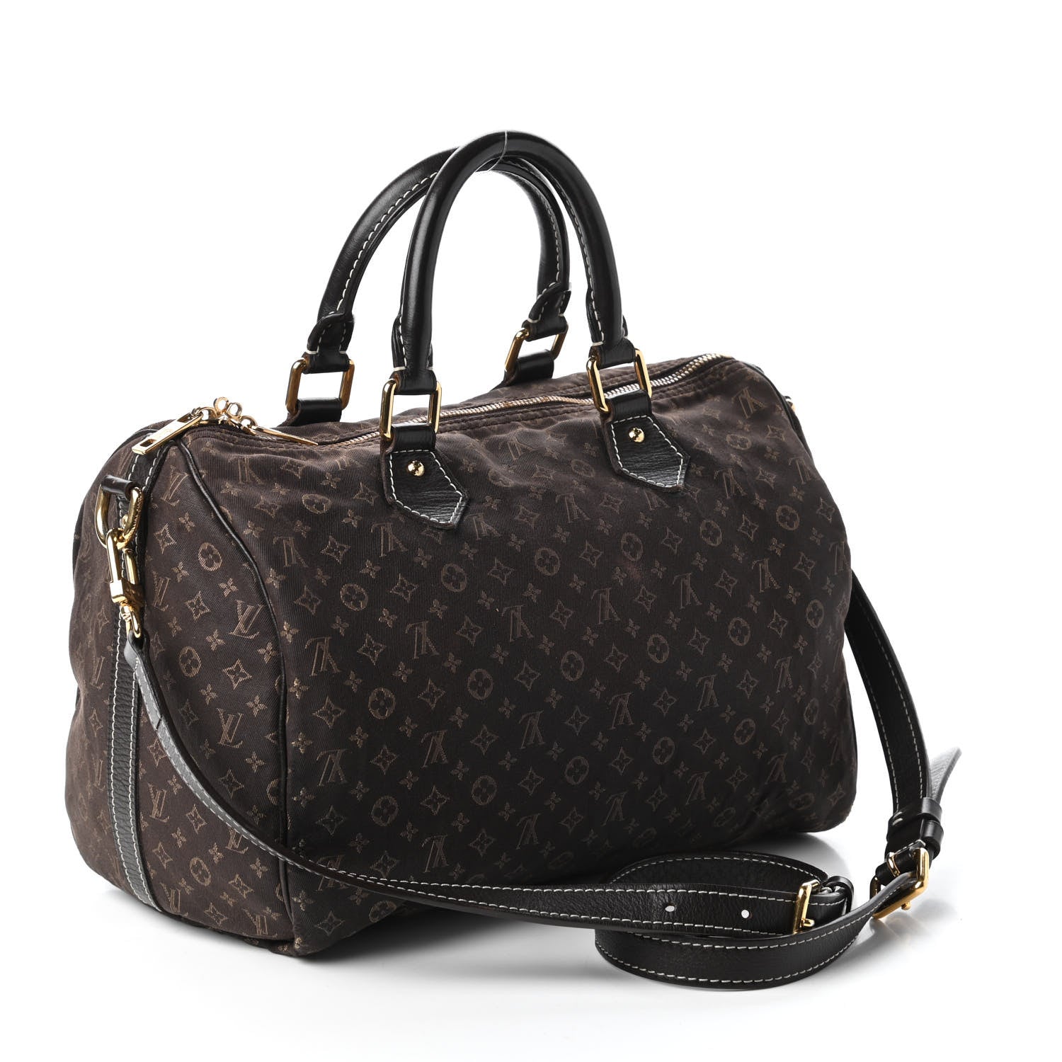 Louis Vuitton Monogram Idylle Speedy Bandouliere 30 Fusain 3 of 9