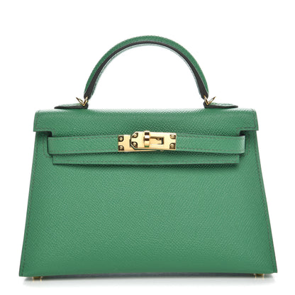 Hermes Epsom Mini Kelly Sellier 20 Cactus 1 of 30