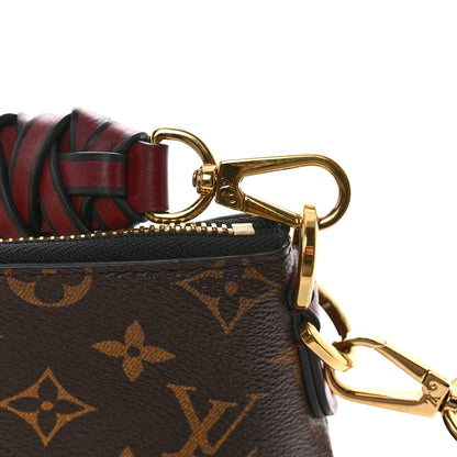 Louis Vuitton Monogram Beaubourg Hobo Mini Bordeaux Red Peach Safran Blue Jean Blue 12 of 15