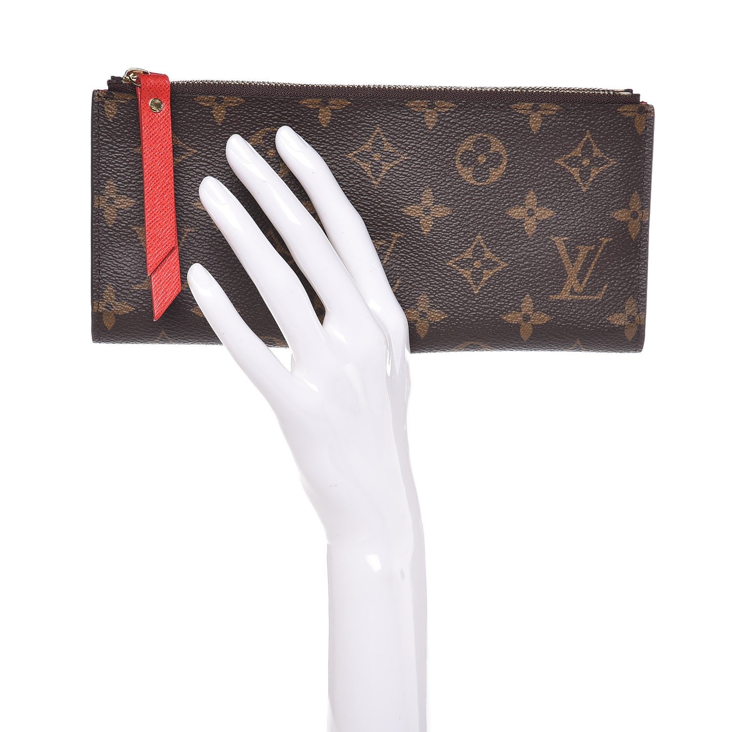 Louis Vuitton Monogram Adele Wallet Coquelicot 2 of 7