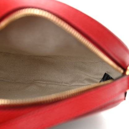 Gucci GG Supreme Monogram Apple Mini Ophidia Round Lobster Red 5 of 9