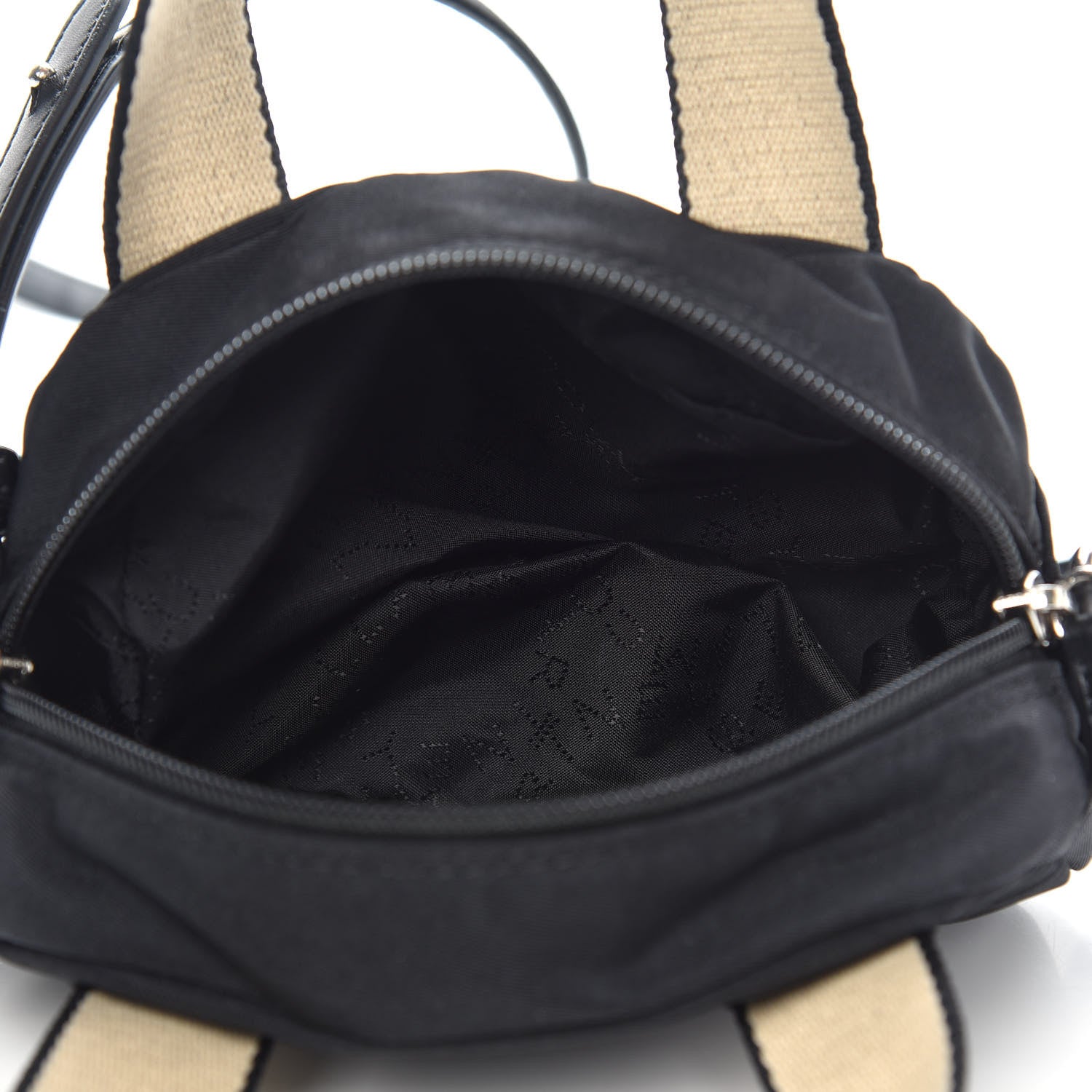 Stella McCartney Eco Nylon Mini Boston Crossbody Bag Black 5 of 9