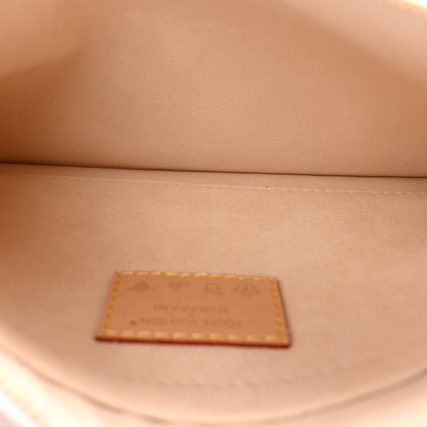 LV X TM Monogram Multicolor Neverfull Pochette White