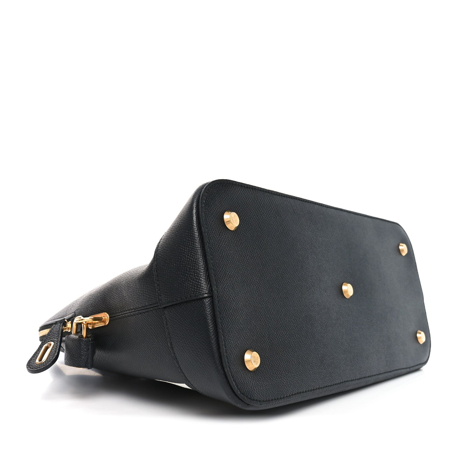Balenciaga Signature Grained Calfskin Logo M Ville Top Handle Bag Black 4 of 9