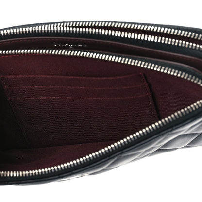 Chanel Lambskin Quilted Small Clutch With Chain Black 7 of 11