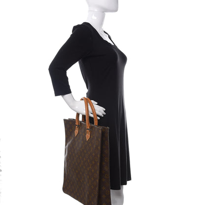 Louis Vuitton Monogram French Company Sac Plat 2 of 13