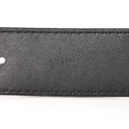 Louis Vuitton Damier Graphite Calfskin 35mm Belt 85 34 Black 8 of 9