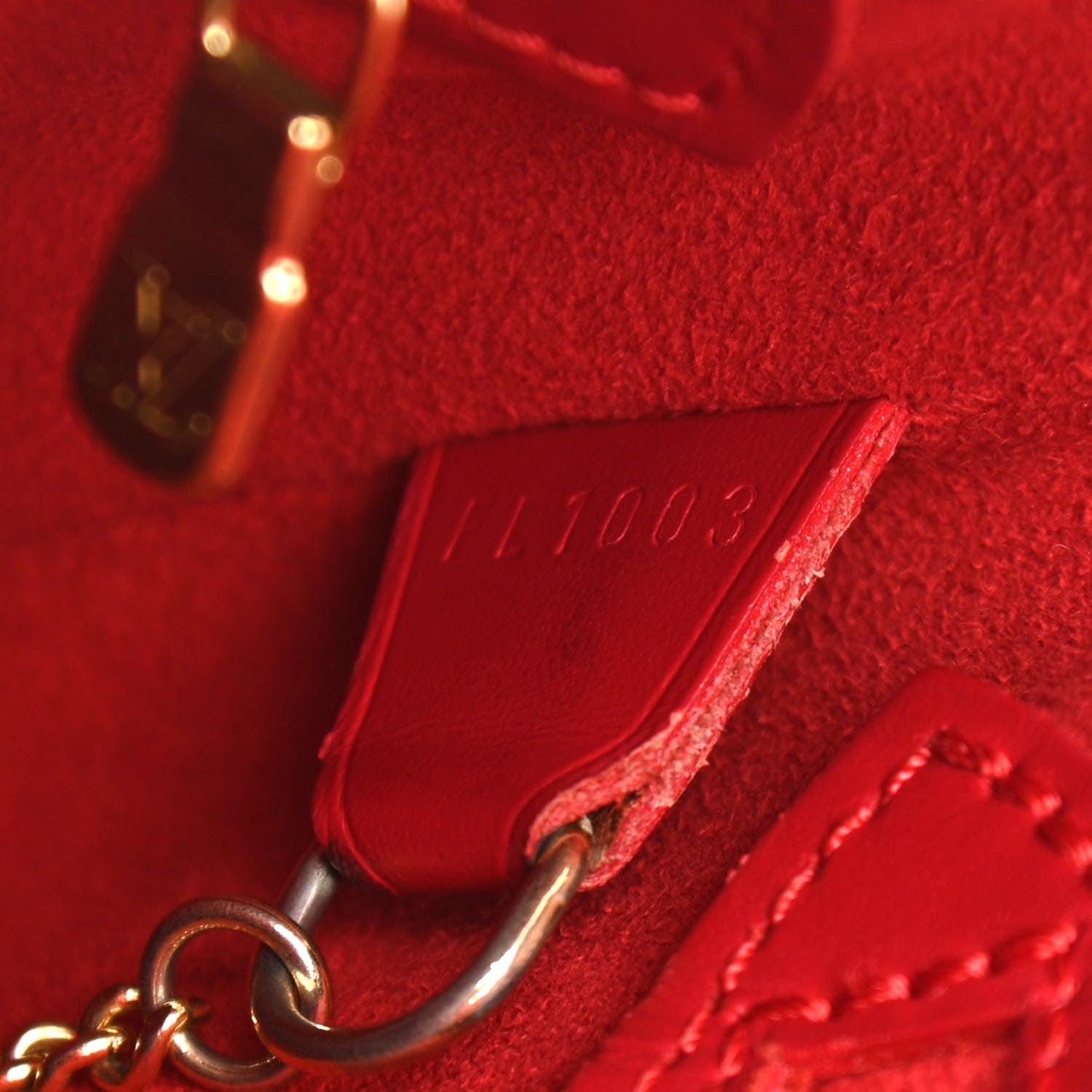 Louis Vuitton Epi Petit Bucket 23 Rouge 7 of 17