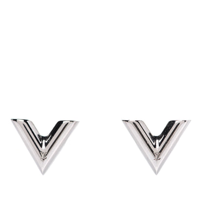 Louis Vuitton Essential V Stud Earrings Silver 1 of 6