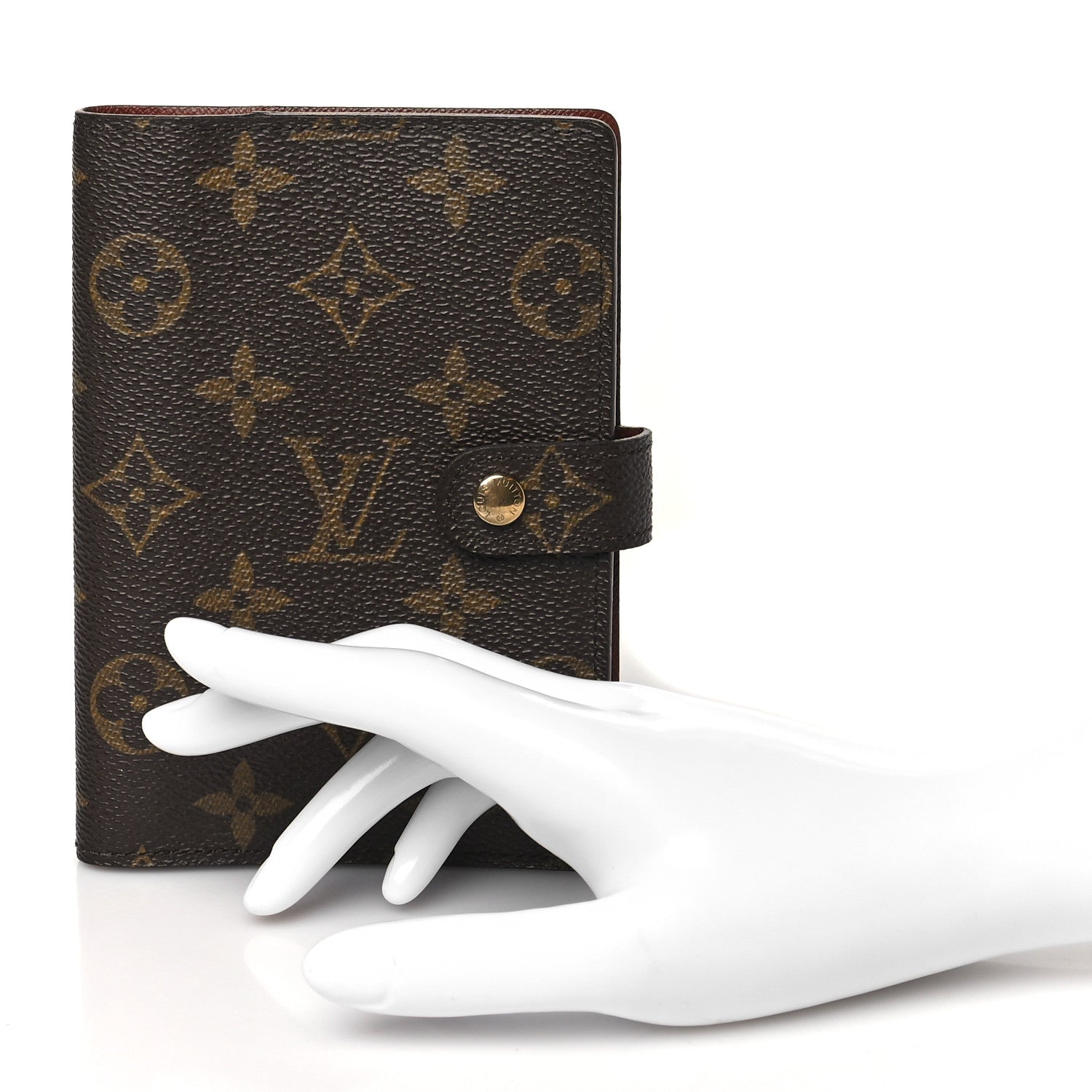 Louis Vuitton Monogram Small Ring Agenda Cover 2 of 9