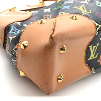 Louis Vuitton Monogram Multicolor Judy MM Black 8 of 9
