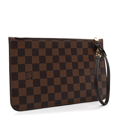 Louis Vuitton Damier Ebene Neverfull MM GM Pochette 3 of 6