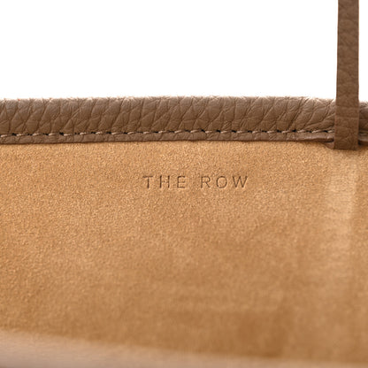 The Row Grained Calfskin Medium N/S Park Tote Taupe 6 of 10