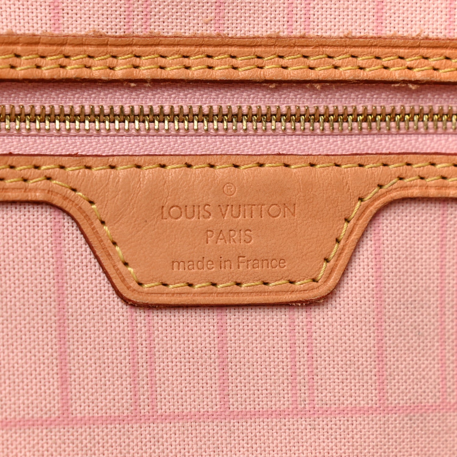 Louis Vuitton Damier Azur Neo Neverfull MM Rose Ballerine 7 of 12