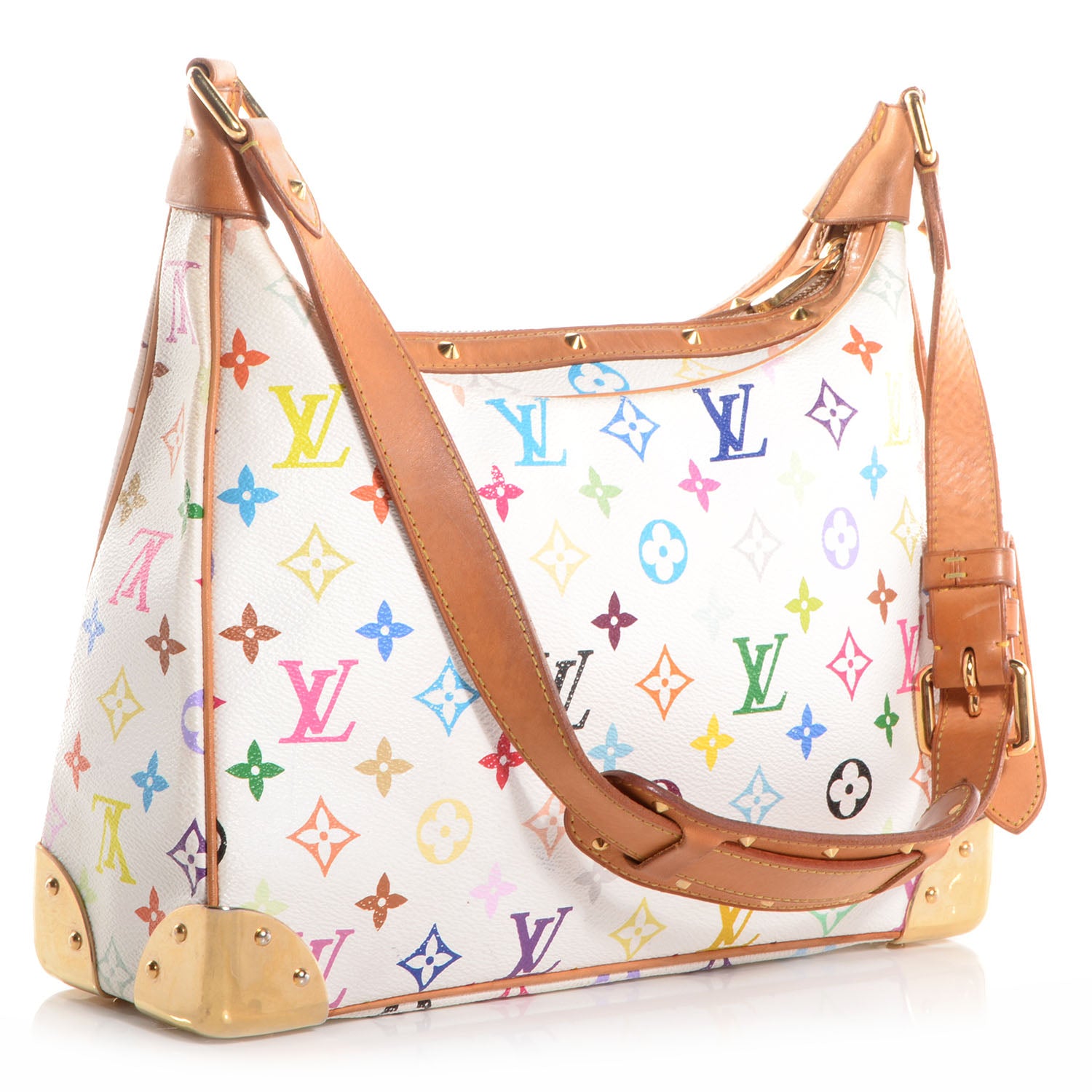 Louis Vuitton Monogram Multicolor Boulogne White 3 of 7