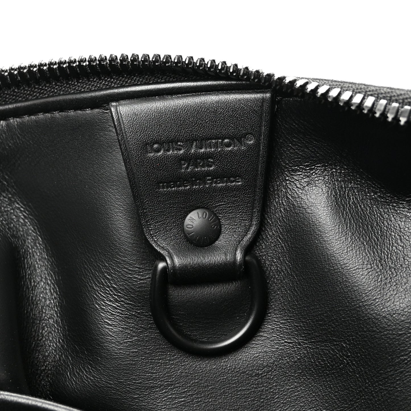 Calfskin Monogram Speedy P9 Bandouliere 40 Ultra Black