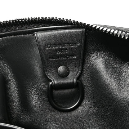 Louis Vuitton Calfskin Monogram Speedy P9 Bandouliere 40 Ultra Black 7 of 12