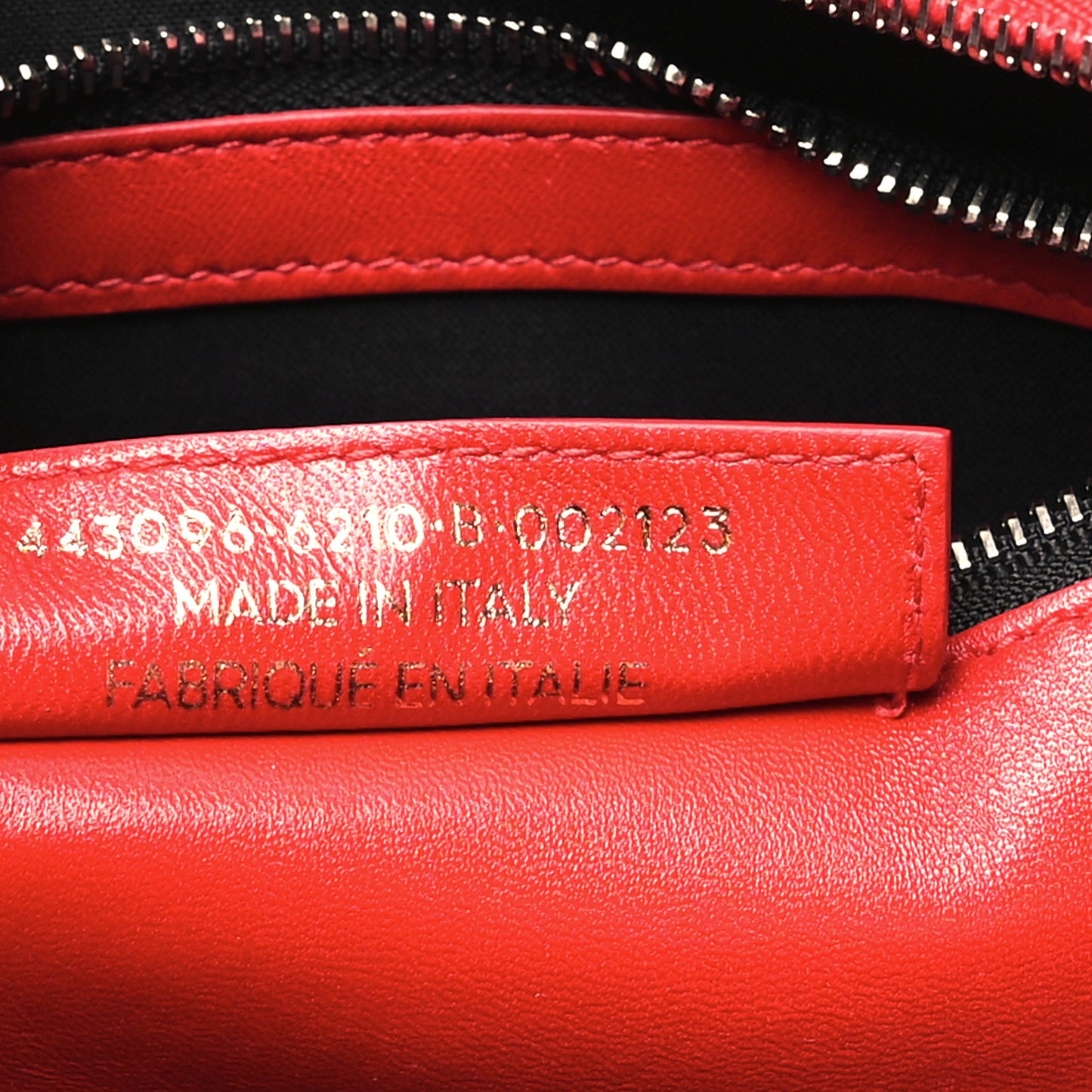 Patent Small Bazar Shopper Tote Red