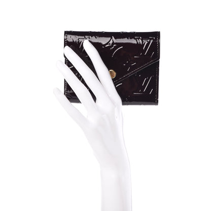 Louis Vuitton Vernis Victorine Wallet Amarante 2 of 8