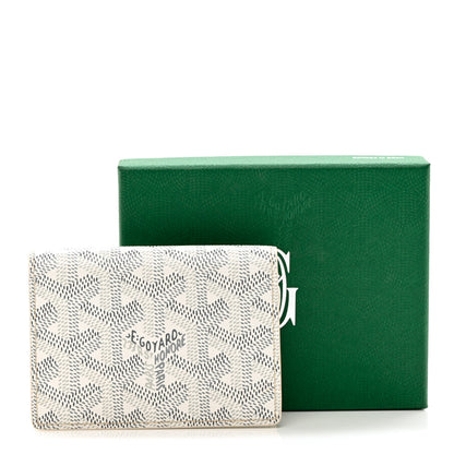 Goyard Goyardine Business Card Holder White 6 of 6