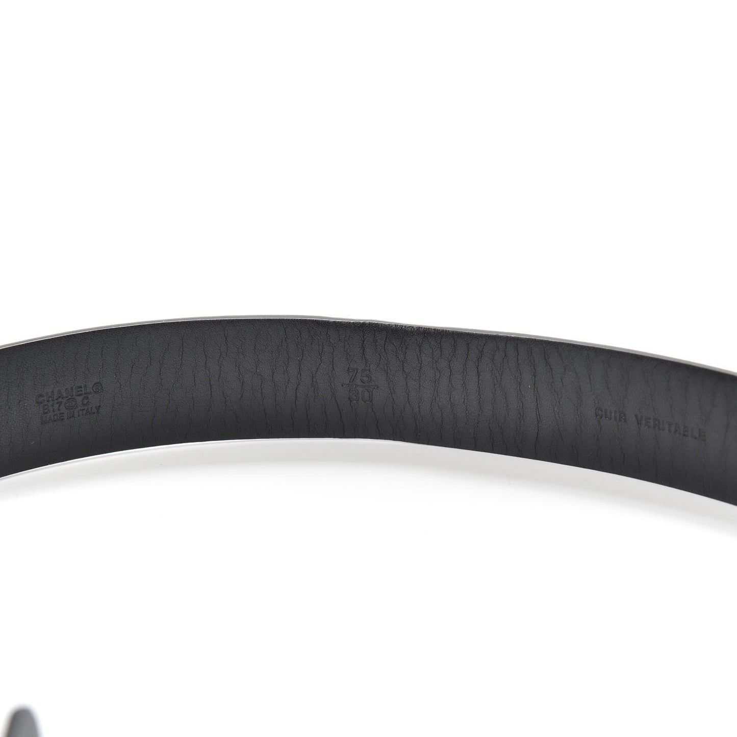 Calfskin Belt 75 30 Black