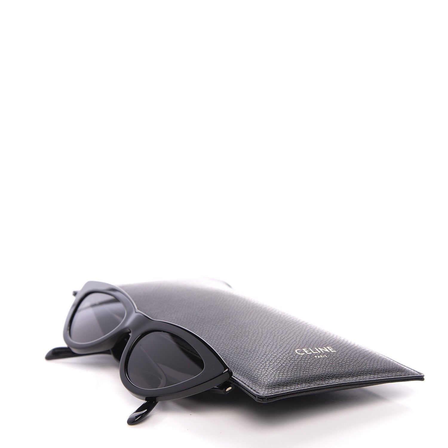 Celine Cat Eye Sunglasses CL4019IN Black 8 of 8