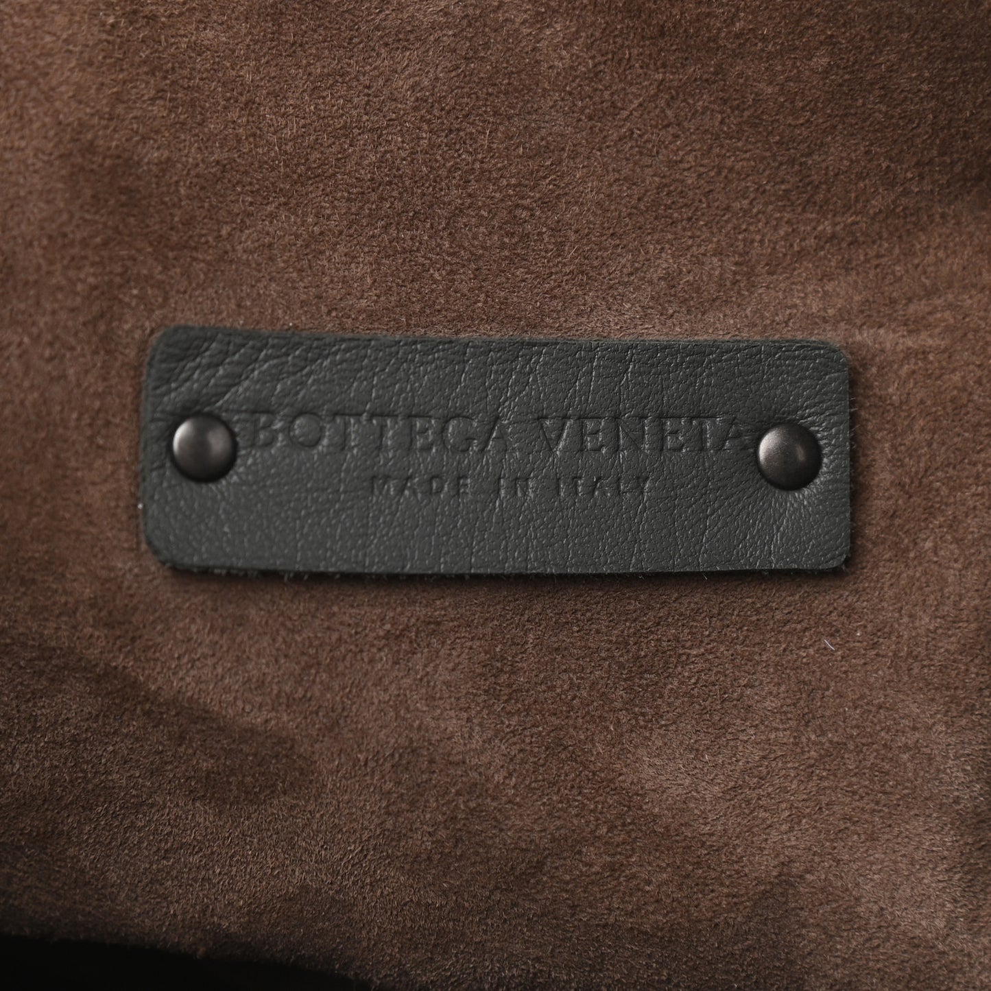 Nappa Intrecciato Shoulder Bag Light Grey