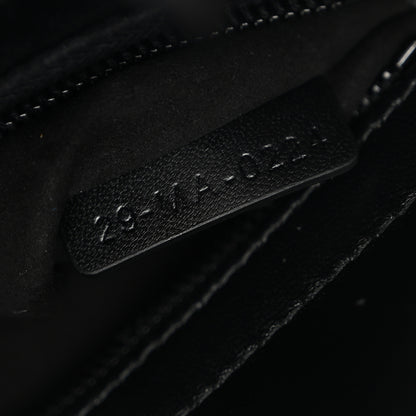 Christian Dior Matte Patent Cannage Small Lady Dior Black 6 of 9