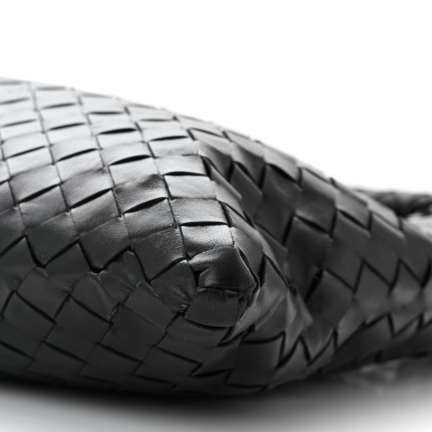 Bottega Veneta Calfskin Intrecciato Small Hop Black 10 of 10