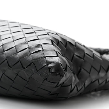 Bottega Veneta Calfskin Intrecciato Small Hop Black 10 of 10