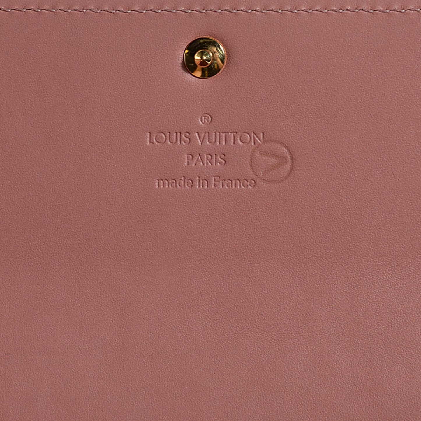 Vernis Ikat Sarah Wallet Rose Velours