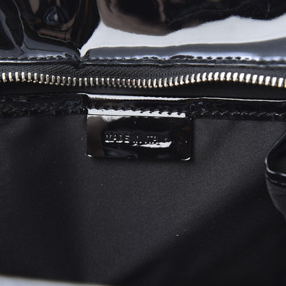 Burberry Patent Quilted Large Manor Tote Black 7 of 16